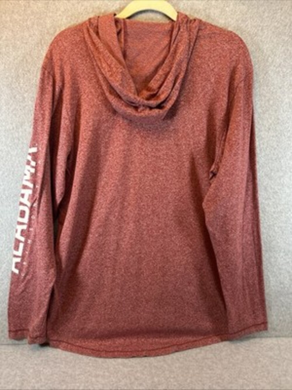 Nike Alabama Crimson Tide Marled Long Sleeve Hooded Size M - Picture 5 of 5